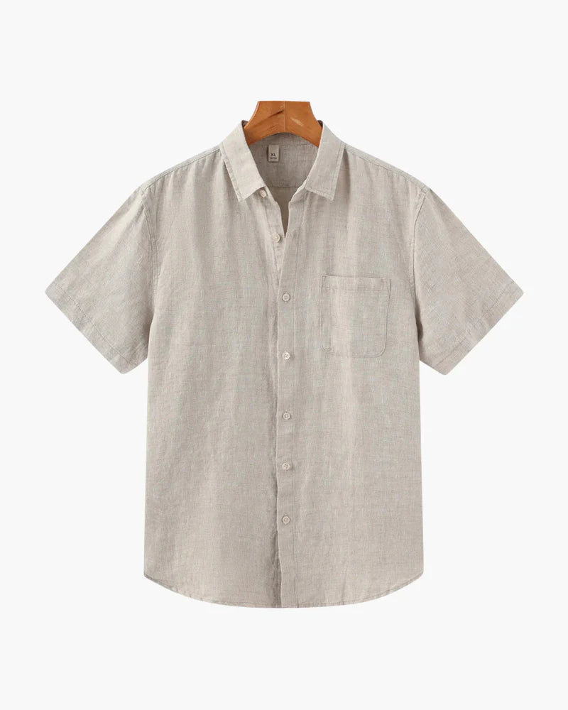 Linen short sleeved