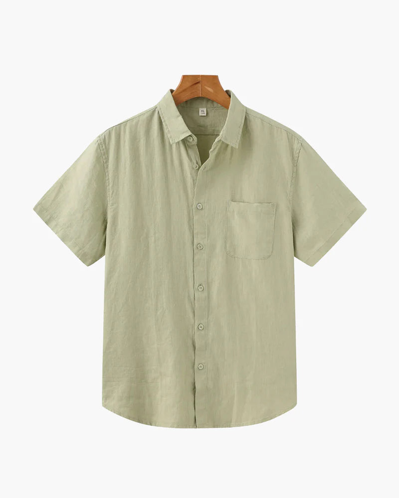 Linen short sleeved