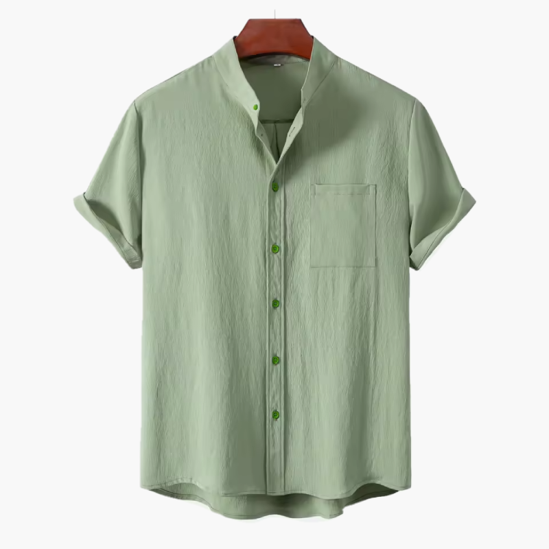 Linen short sleeved